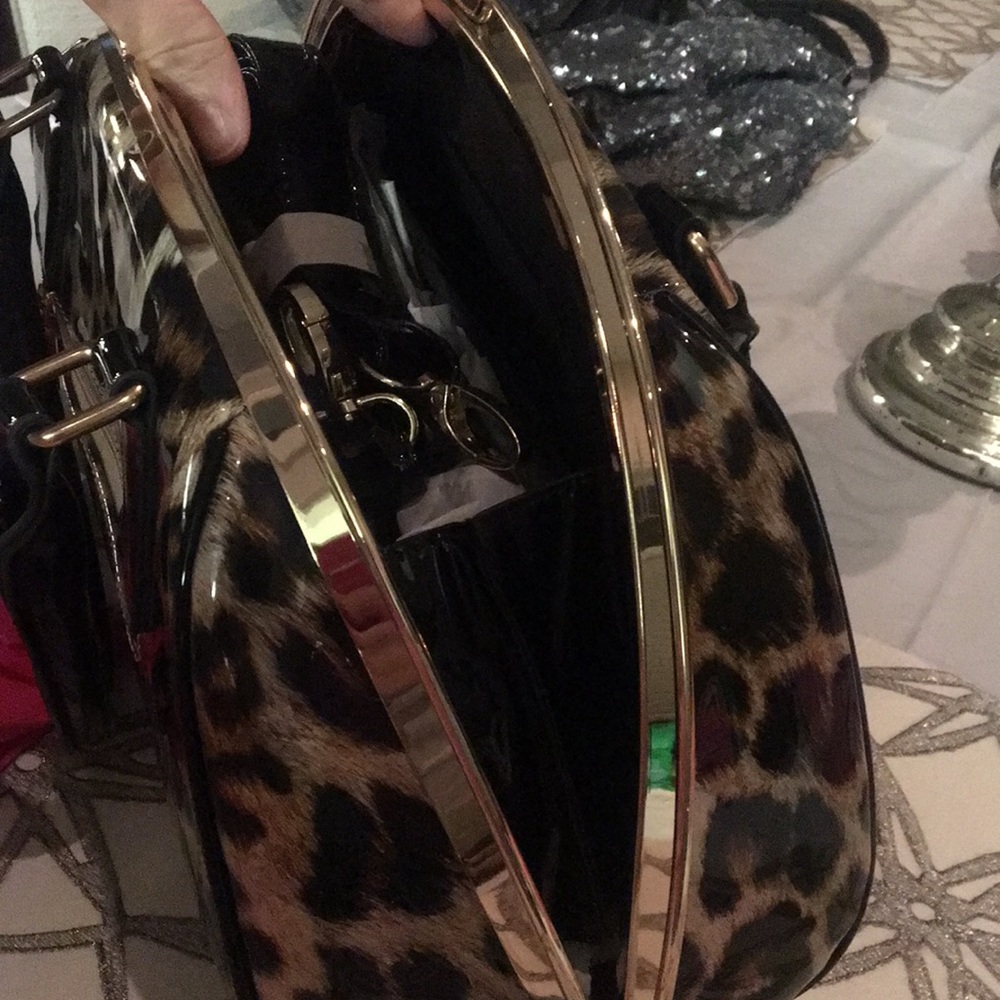 Leopard Satchel - Picture 4 of 8